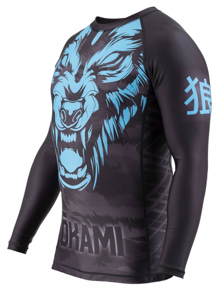 Preview: Okami Rashguard Wilderness Ice - Langarm